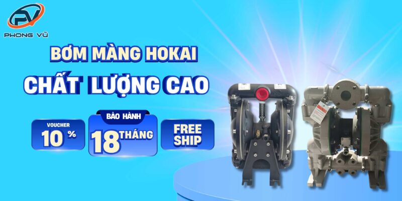 Banner Bơm Màng Hokai