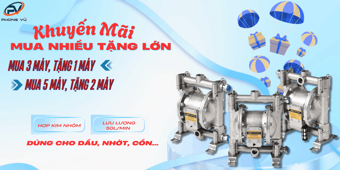 khuyến mãi bơm màng Hokai