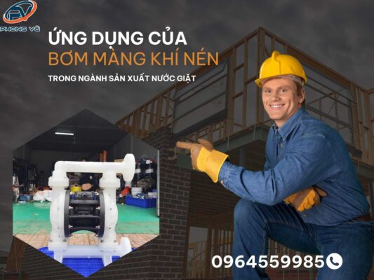 Ứng Dụng Của Bơm Màng Khí Nén Trong Ngành Sản Xuất Nước Giặt